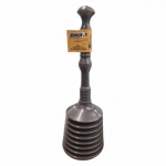 Rhino Large Concertina Toilet Plunger Ergonomic Bellow Design