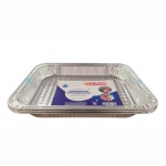 Better Options 3 Pc Half Size Gastro Aluminum Foil Container Shallow