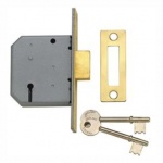 Yale Pm322 3 Lever Dead Lock 78mm Pb
